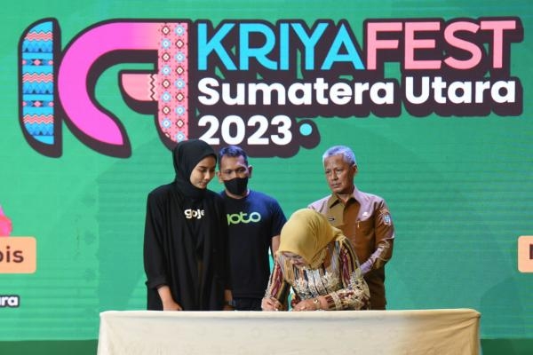Buka Kriya Fest 2023, Nawal Ajak Masyarakat Bangga Buatan Sumut